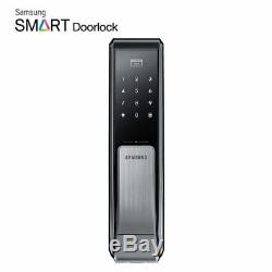 Samsung Serrure De Porte Numérique Sans Clé Smart Push & Pull Shp-dp710 + 2 Étiquettes À Clé Express