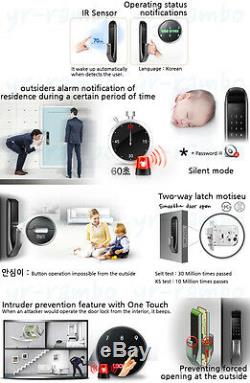 Samsung Shp-dp720 Smart Numérique Touchpad Touchless Keyless Push-pull With2 Key-tag