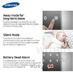 Samsung Shp-p51 Nouveau Push Pull Digital Smart Door Lock Avec Clé Rf Tag 2ea