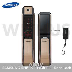 Samsung Shp-p71 Empreinte Sans Clé Push Pull Digital Smart Door Lock