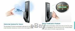Samsung Shs-dp710 Clés Moins Push Pull Numérique Intelligente De Verrouillage De Porte (pull De L'extérieur)