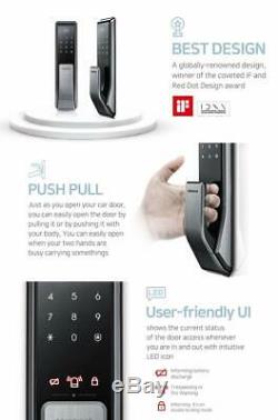 Samsung Shs-p710 Clé Moins Push Pull Numérique Intelligente De Verrouillage De Porte-clés Avec 2ea Balises