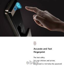 Samsung Smart Empreintes Digitales Verrou Sans Clé Dp960 Push-pull Verrou +6 Clés D'étiquette Dhl