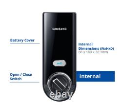 Samsung Smart Keyless Deadbolt Serrure De Porte Numérique Avec 4 Clés Tags Secure Auto-lock