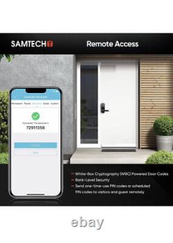 SamtechT Smart Lock, Serrure de porte sans clé, Serrure de porte à empreinte digitale, Serrure de porte intelligente
