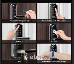 SamtechT Smart Lock, Serrure de porte sans clé, Serrure de porte intelligente, Serrure de porte à empreinte digitale