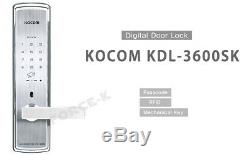 Sans Clé De Verrouillage Kocom Kdl-3600sk Numérique Intelligent Pin + Rfid Serrure Mécanique + Clé