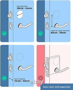 Sécurité D'eufy Smart Lock Touch, Empreinte De Doigt Porte D'entrée Sans Clé, Bluetooth