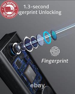 Sécurité D'eufy Smart Lock Touch, Empreinte De Doigt Verrouillage De Porte Sans Clé, Bluetooth E
