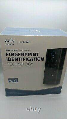 Sécurité D'eufy Smart Lock Touch, Fingerprint Keyless Entry Lock, Bluetooth, Ip65