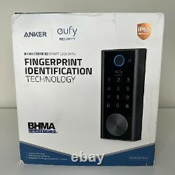 Sécurité D'eufy Smart Lock Touch Fingerprint Scanner Verrouillage De Porte Sans Clé Nouveau