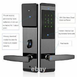 Sécurité Electronic Keyless Door Lock Digital Smart App Écran Tactile Wifi Clavier