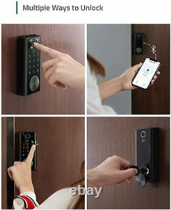 Sécurité Eufy Smart Lock Touch, Détecteur D'empreintes Digitales, Verrouillage De Porte Sans Clé Deadbolt