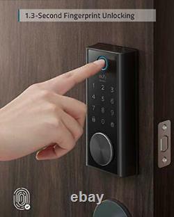 Security Smart Lock Touch, Scanner D’empreintes Digitales, Serrure De Porte D’entrée Sans Clé