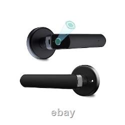 Serrure De Porte D'empreinte Digitale, Smonet Électronique Biométrique Smart Deadbolt Ent Keyless