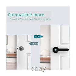 Serrure De Porte D'empreinte Digitale, Smonet Électronique Biométrique Smart Deadbolt Ent Keyless