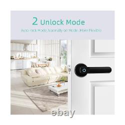 Serrure De Porte D'empreinte Digitale, Smonet Électronique Biométrique Smart Deadbolt Ent Keyless