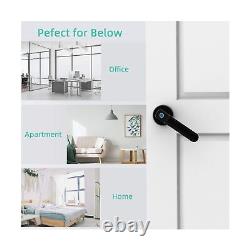 Serrure De Porte D'empreinte Digitale, Smonet Électronique Biométrique Smart Deadbolt Ent Keyless