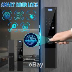 Serrure De Porte Électronique Intelligente D'empreinte Digitale Intelligente Keyless Intelligent Touch 5-way