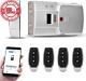 Serrure De Porte Intelligente, Mot De Passe Sans Clé Smart Fingerprint Combinaison Télécommande T