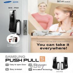 Serrure Électronique Intelligente Sans Clé Samsung Ezon Push-pull Shs-p520