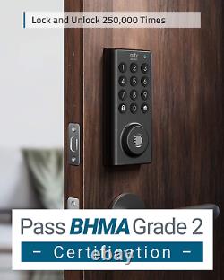 Serrure Intelligente De Sécurité Eufy Avec Pont Wi-fi Bhma Certified Keyless Door Lock