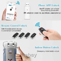 Serrure de porte Wifi Smart Lock Verrouillage à distance Serrures électroniques Bluetooth sans clé