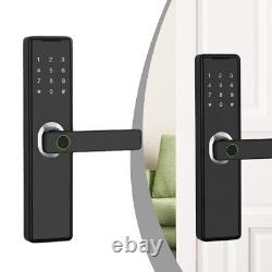 Serrure de porte à empreinte digitale Smart Lock pour l'application Tuya Déverrouillage à distance sans clé