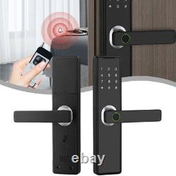 Serrure de porte à empreinte digitale Smart Lock pour l'application Tuya Déverrouillage à distance sans clé