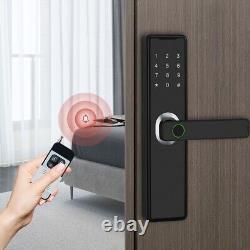 Serrure de porte à empreinte digitale Smart Lock pour l'application Tuya Déverrouillage à distance sans clé