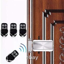 Serrure de porte électronique à pêne dormant, sécurité domestique sans fil intelligente anti-effraction sans clé