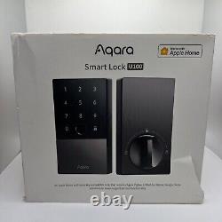 Serrure de porte intelligente Aqara U100 sans clé d'empreinte digitale avec Apple Home New