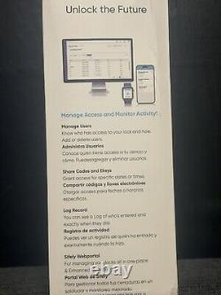 Serrure de porte intelligente à empreinte digitale sans clé Sifely Digital Keyless-Entry Poignée biométrique noire