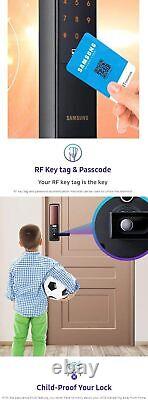 Serrure de porte intelligente à poignée de mortaise RFID / code d'accès d'occasion Samsung SHP-DH537MC/VK