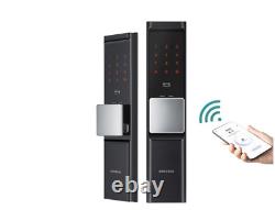 Serrure de porte intelligente numérique Samsung SHP-DR700 Wi-Fi Push-Pull Key tag Smartphone App