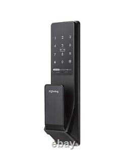 Serrure de porte intelligente numérique Zigbang SHP-DP740 Push Pull avec mot de passe RF Key Tag