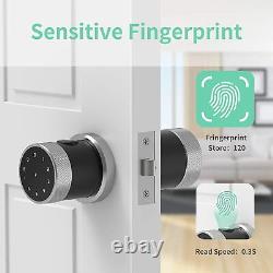 Serrure de porte intelligente sans clé à écran tactile numérique, sécurisée avec Bluetooth