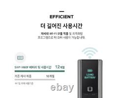 Serrure de porte numérique intelligente Samsung Zigbang SHP-H60F avec empreinte digitale, WiFi, applications et verrouillage automatique