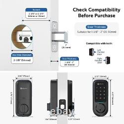 Serrure de porte numérique intelligente Solity Smart Home avec entrée sans clé Alexa et Google, neuve dans sa boîte.