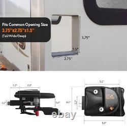 Serrure de porte sans clé pour camping-car Smart RV avec carte IC sans fil + télécommande pour camionnette de camping