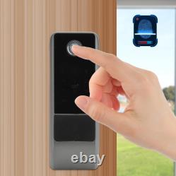 Serrure électronique de sécurité intelligente à empreinte digitale pour entrée sans clé de porte pour maison DOB