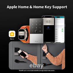 Serrure intelligente Aqara U100, serrure de porte à empreinte digitale avec clé Apple Home, entrée sans clé