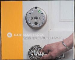 Serrure intelligente Gate Smart Lock, serrure de porte avec clé, combinaison, serrure électronique intelligente Wi-Fi