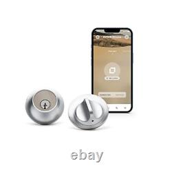 Serrure intelligente Level Lock, Entrée sans clé, Smartphone Chrome satiné