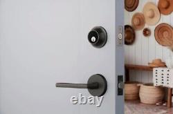 Serrure intelligente Level Lock Touch Edition Smart Deadbolt à entrée sans clé, noir SCÉLLÉ