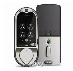 Serrure intelligente Lockly VISION Édition Deadbolt + Sonnette vidéo PGD798SN NEUVE