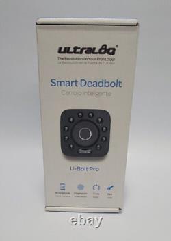 Serrure intelligente ULTRALOQ U-Bolt Pro, serrure de porte sans clé 6-en-1 avec Bluetooth