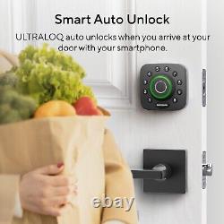 Serrure intelligente ULTRALOQ U-Bolt Pro, serrure de porte sans clé 6-en-1 avec Bluetooth