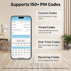 Serrure intelligente à empreinte digitale sans clé Keyless-Entry Smart Lock Sifely, porte automatique