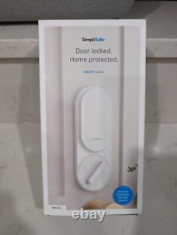 Serrure intelligente blanche SimpliSafe SS3-LK-WW avec clavier PIN